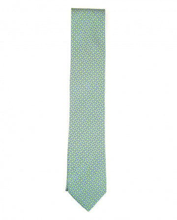 Corbata 100% Seda en Verde